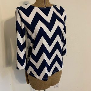 Chevron blouse